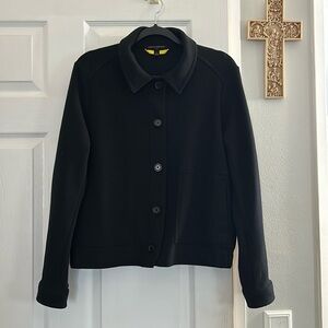 Banana Republic, black short jacket size large.
